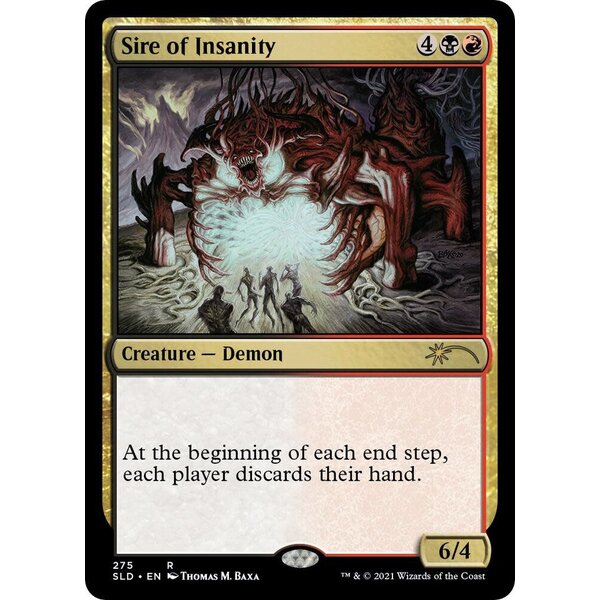 Magic: The Gathering Sire of Insanity (275) Lightly Played Foil