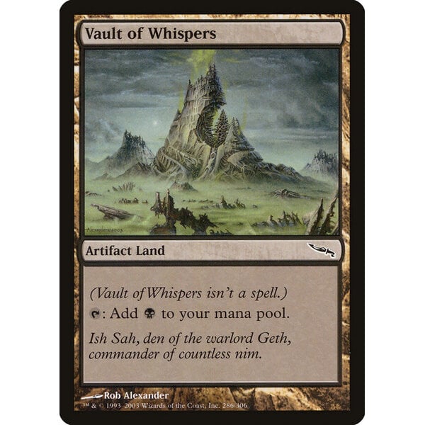 Magic: The Gathering Vault of Whispers (286) Moderately Played Foil