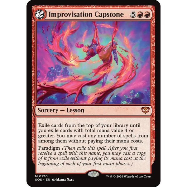 Magic: The Gathering Improvisation Capstone (120) Lightly Played Foil