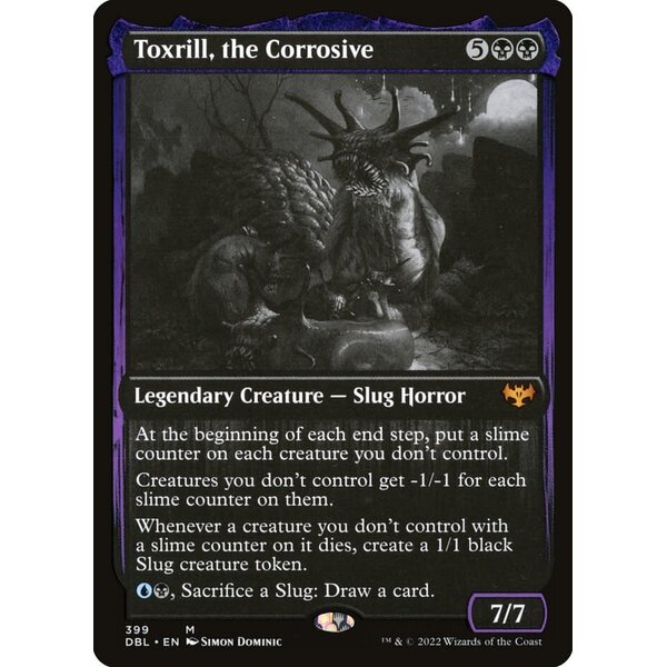 Magic: The Gathering Toxrill, the Corrosive (399) Lightly Played