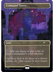 Magic: The Gathering Command Tower (Galaxy Foil) (1496) Lightly Played