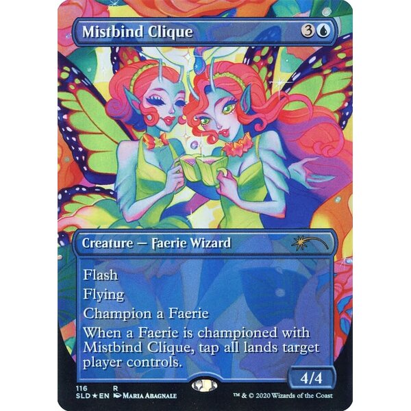 Magic: The Gathering Mistbind Clique (116) Lightly Played Foil