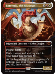 Magic: The Gathering Lorehold, the Historian (Borderless) (284) Lightly Played Foil