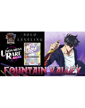 Bandai 6/06/26 Fountain Valley Union Arena Solo Leveling Rare Battle Event Saturday 3 PM