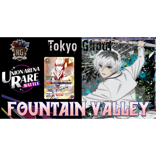 Bandai 6/13/26 Fountain Valley Union Arena Tokyo Ghoul Rare Battle Event Saturday 3 PM