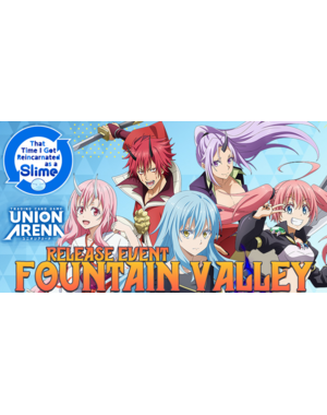 Bandai 6/20/26 Fountain Valley Union Arena That Time I Got Reincarnated as a Slime Release Event Saturday 3 PM