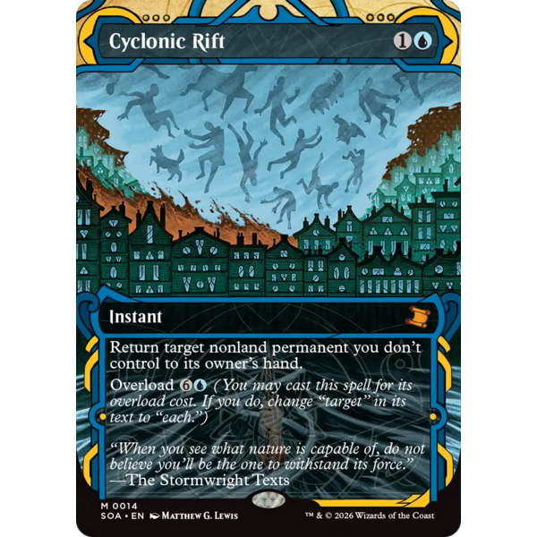 Magic: The Gathering Cyclonic Rift (014) Lightly Played
