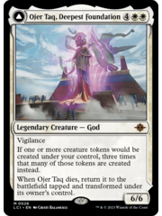 Magic: The Gathering Ojer Taq, Deepest Foundation // Temple of Civilization (026) Lightly Played