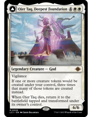 Magic: The Gathering Ojer Taq, Deepest Foundation // Temple of Civilization (026) Lightly Played