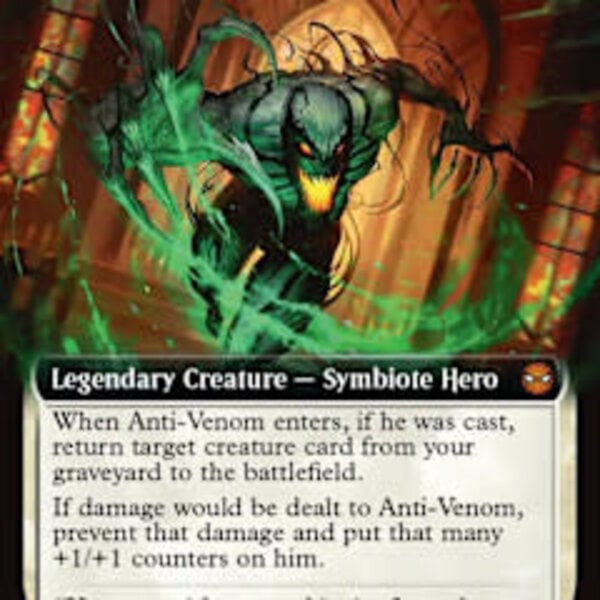 Magic: The Gathering Anti-Venom, Horrifying Healer (Extended Art) (244) Lightly Played