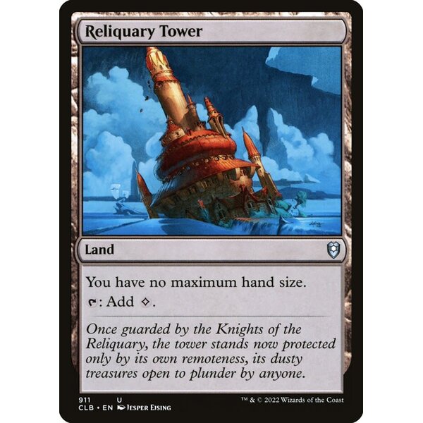 Magic: The Gathering Reliquary Tower (911) Lightly Played