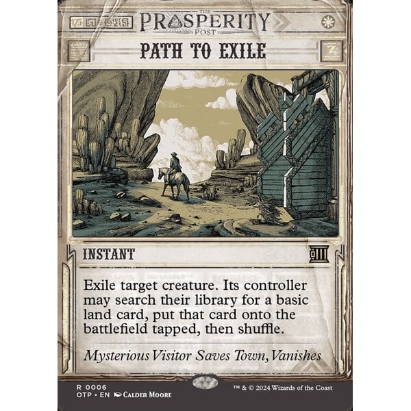 Magic: The Gathering Path to Exile (006) Lightly Played Foil