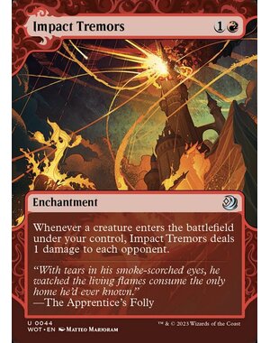 Magic: The Gathering Impact Tremors (044) Lightly Played