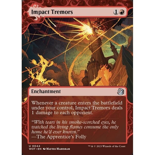Magic: The Gathering Impact Tremors (044) Lightly Played