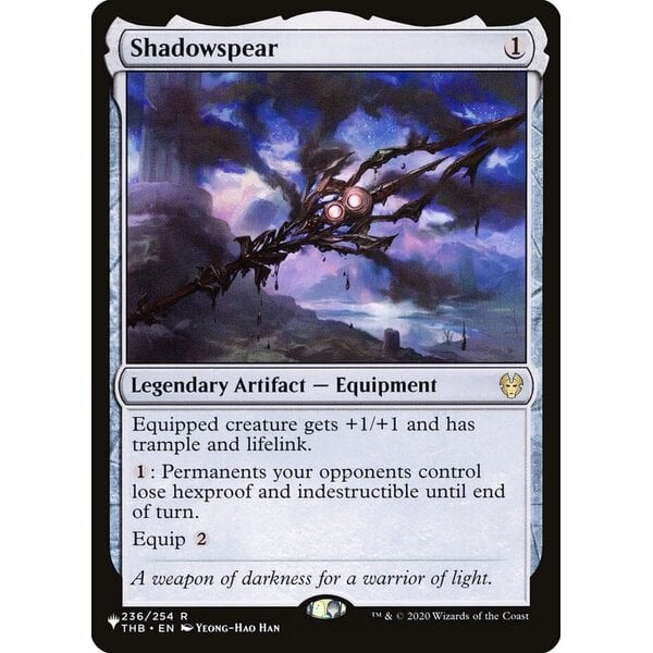 Magic: The Gathering Shadowspear (236) Near Mint