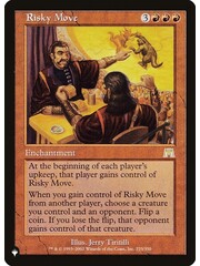 Magic: The Gathering Risky Move (223) Lightly Played
