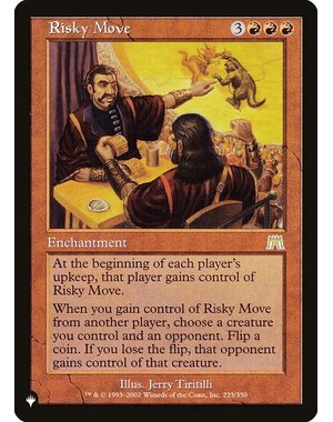 Magic: The Gathering Risky Move (223) Lightly Played