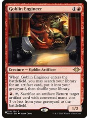 Magic: The Gathering Goblin Engineer (128) Lightly Played