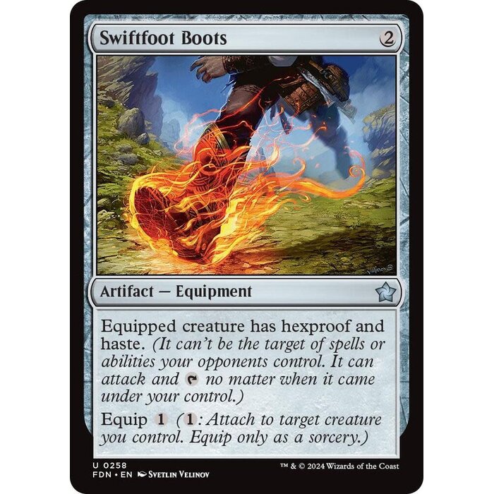 Magic: The Gathering Swiftfoot Boots (258) Lightly Played