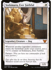 Magic: The Gathering Yoshimaru, Ever Faithful (032) Lightly Played
