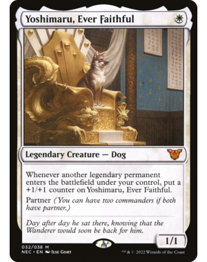Magic: The Gathering Yoshimaru, Ever Faithful (032) Lightly Played