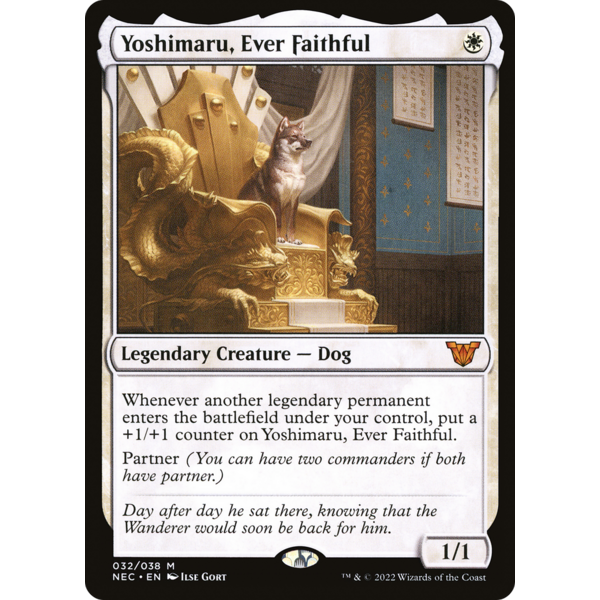 Magic: The Gathering Yoshimaru, Ever Faithful (032) Lightly Played