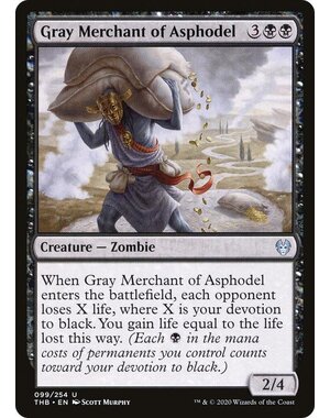 Magic: The Gathering Gray Merchant of Asphodel (099) Lightly Played Foil