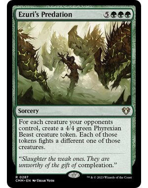 Magic: The Gathering Ezuri's Predation (287) Lightly Played