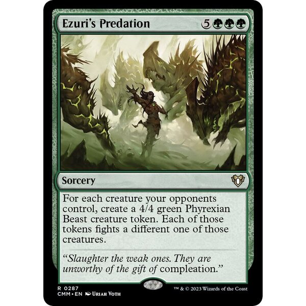Magic: The Gathering Ezuri's Predation (287) Lightly Played