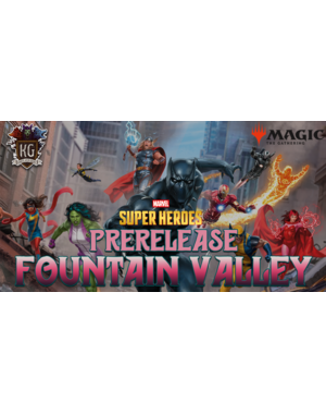 Magic: The Gathering 6/20/26 Fountain Valley MTG Marvel Super Heroes Prerelease Saturday 12 PM