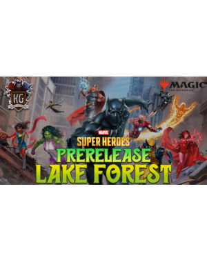 Magic: The Gathering 6/19/26 Lake Forest MTG Marvel Super Heroes Prerelease Friday 630 PM