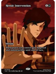 Magic: The Gathering Heroic Intervention (Borderless) (043) Lightly Played