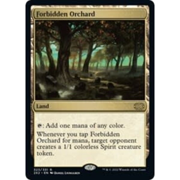 Magic: The Gathering Forbidden Orchard (323) Lightly Played