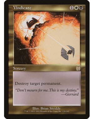 Magic: The Gathering Vindicate (126) Lightly Played