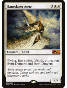 Magic: The Gathering Baneslayer Angel (006) Lightly Played