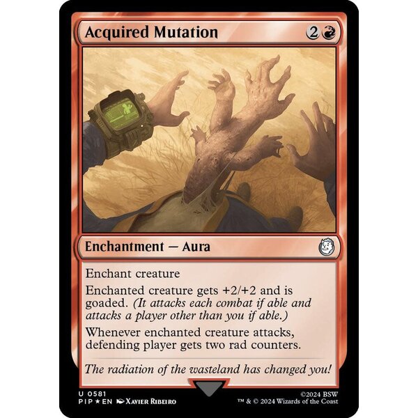 Magic: The Gathering Acquired Mutation (Surge Foil) (581) Lightly Played Foil