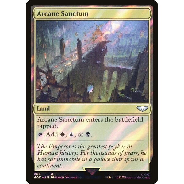 Magic: The Gathering Arcane Sanctum (Surge Foil) (264) Lightly Played Foil