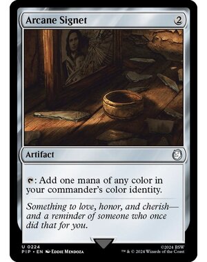 Magic: The Gathering Arcane Signet (224) Lightly Played Foil