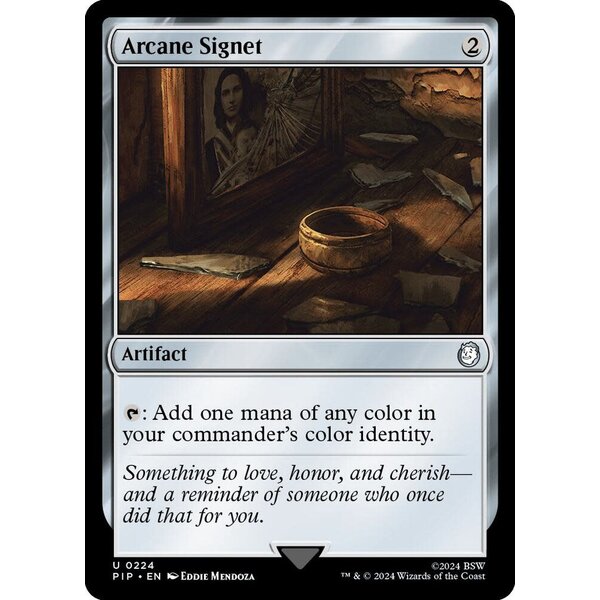 Magic: The Gathering Arcane Signet (224) Lightly Played Foil