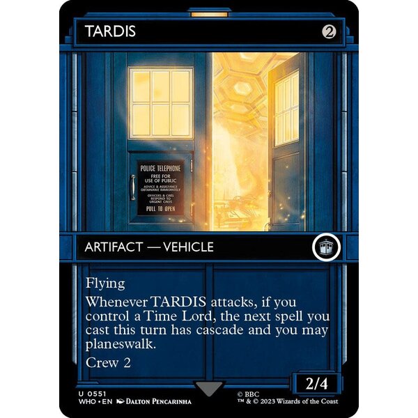 Magic: The Gathering TARDIS (Showcase) (551) Lightly Played