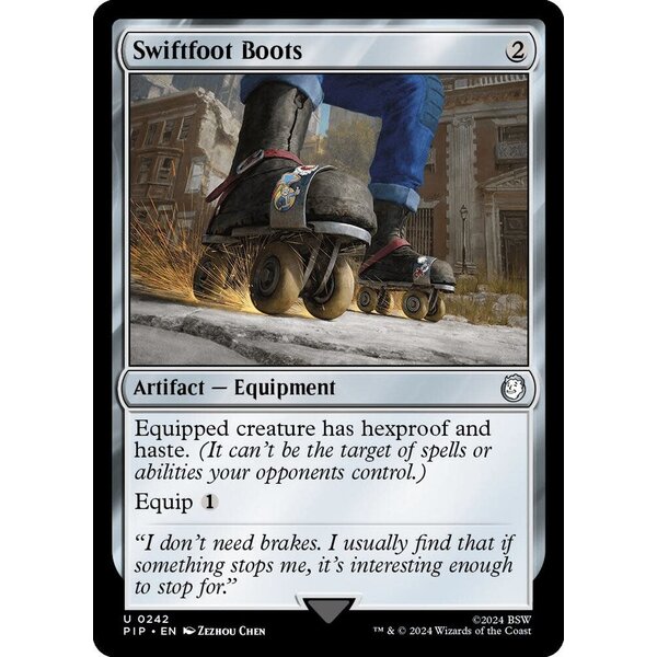 Magic: The Gathering Swiftfoot Boots (242) Lightly Played