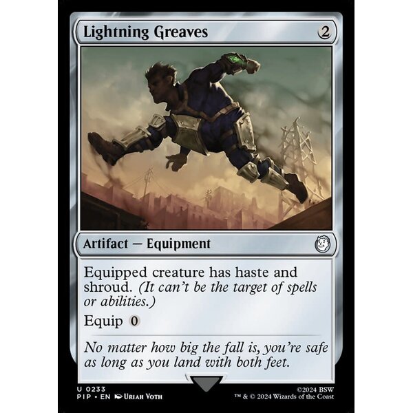 Magic: The Gathering Lightning Greaves (233) Lightly Played