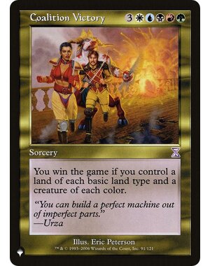 Magic: The Gathering Coalition Victory (091) Lightly Played