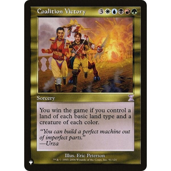 Magic: The Gathering Coalition Victory (091) Lightly Played