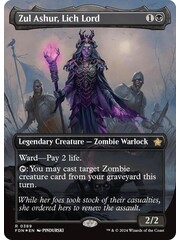 Magic: The Gathering Zul Ashur, Lich Lord (Borderless) (Mana Foil) (389) Lightly Played Foil