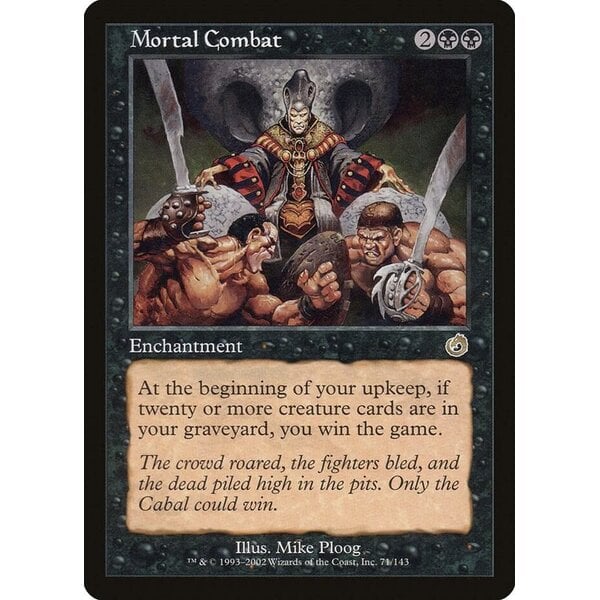 Magic: The Gathering Mortal Combat (071) Lightly Played