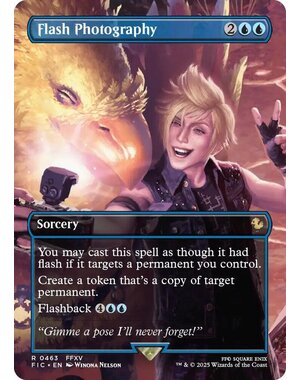 Magic: The Gathering Flash Photography (Borderless) (463) Lightly Played