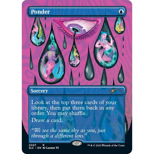 Magic: The Gathering Ponder (2007) Lightly Played