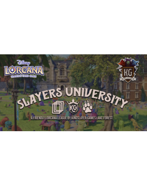 Disney Lorcana Slayers University - A Lorcana League at Kingslayer Games Lake Forest