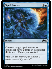 Wizards of The Coast Spell Stutter (069) Lightly Played